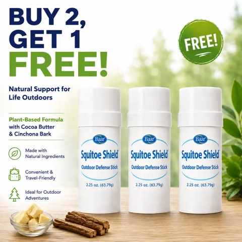 Squitoe Shield Stick, Buy 2 Get 1 Free